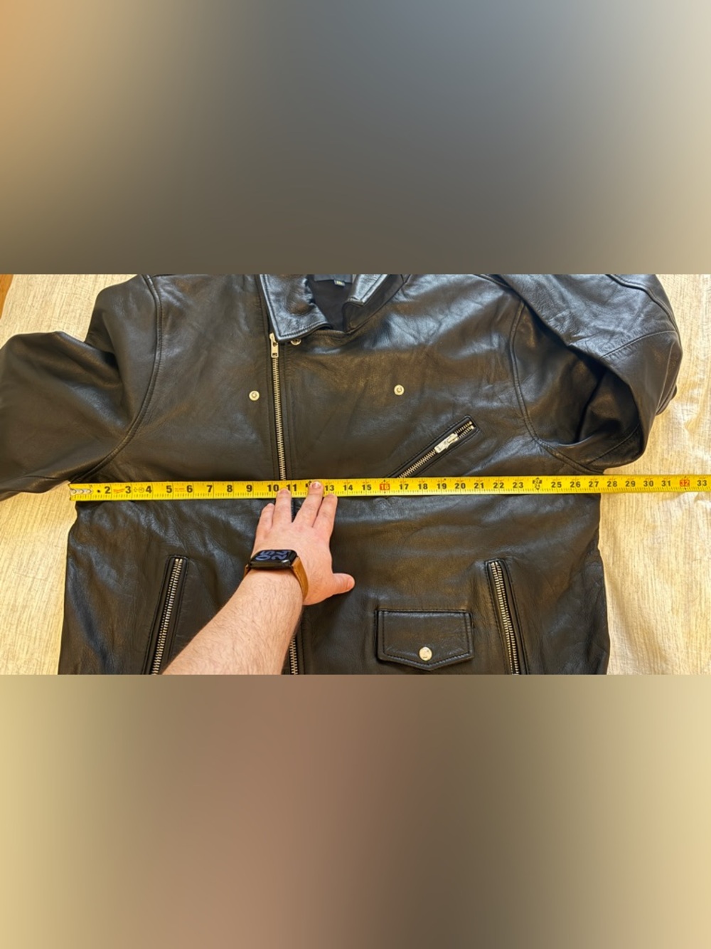 Aris Black Leather Shirt Jacket - Picture 10 of 13